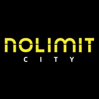 Nolimit City logo with online slot background